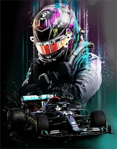 1000 Stück Puzzle - F1 Racings Poster Picture - Colourful Abstract Puzzles - Gedächtnis Spiele Für Erwachsene - Family Stress Relief Game Posters Toys Yq332Zp von RUIYANMQ