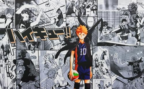 1000 Teile Puzzles - Japanese Animes Haikyuu - Colourful - Children's Toys - Decompression Game - Challenge - Puzzles Für Erwachsene Tk115Zw von RUIYANMQ