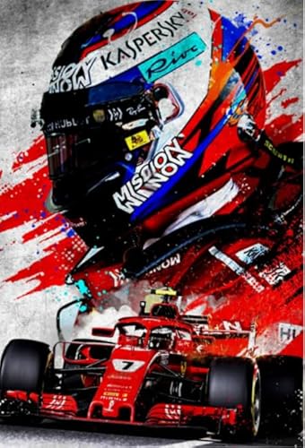 F1 Racings　Posters - 1000 Teile Puzzle Puzzlas - Irregular Puzzles - Pädagogisches Spielzeug Zum Stressabbau Für Die Ganze Familie - Adult Stress Relief Game Art Picture Tk53Zw von RUIYANMQ