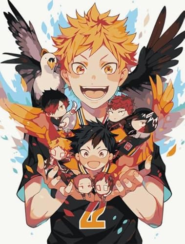 Japanese Animes Haikyuu - Puzzlas 1000 Teile - Colorful - Adults Puzzle Toys - Lernspiele Für Kinder - Challenge Tk162Zw von RUIYANMQ