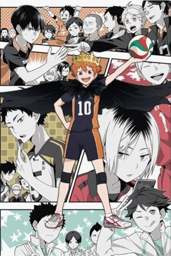 Japanese Animes Haikyuu - Puzzlas 1000 Teile - Colorful - Adults Puzzle Toys - Lernspiele Für Kinder - Challenge Tk167Zw von RUIYANMQ