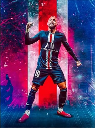 Puzzles 1000 Piece - Footballer Neymars Poster Picture - Erwachsene Challenge Game - Wand Kunst Dekoration - Puzzle Spielzeug Für Kinder Yq94Zp von RUIYANMQ