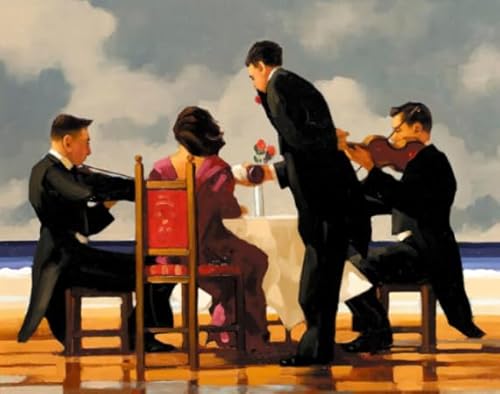 Puzzles 1000 Stück, Jack.Vettriano Paintings, Abstraktes Kunstpuzzle, Unregelmäßiges Puzzle, Gedächtnisspiele Für Erwachsene Spaß Für Die Ganze Familie Spielzeug Poster Wy62Zq von RUIYANMQ