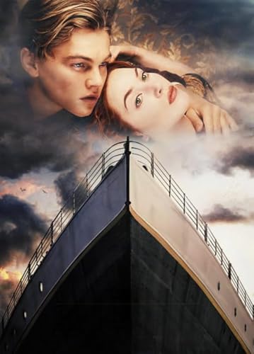 Puzzles 1000 Stück - Film Titanic'S Art Posters - Memory Games for The Elderly - Pädagogisches Familien Spielzeug - Erwachsene Puzzle Challenge Spiel Yq291Zp von RUIYANMQ