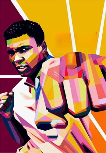 RUIYANMQ 1000 Piece Boxer Cassius Marcellus Clay，Jr. Poster for Adults Family Educational Toys Gt643Zw von RUIYANMQ