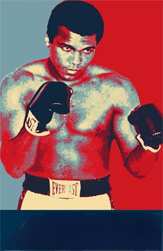 RUIYANMQ 1000 Piece Boxer Cassius Marcellus Clay，Jr. Poster for Adults Family Educational Toys Gt644Zw von RUIYANMQ