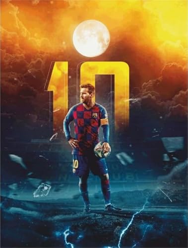 RUIYANMQ 1000 Piece Footballer Sports 10 Poster Jigsaw Fun Game Toy Educational Game for Adult Gt576Zw von RUIYANMQ