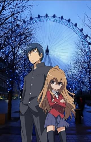 RUIYANMQ 1000 Piece Japanese Animes Toradora！Poster Jigsaw Fun Game Toy Educational Game for Adult Xq660Zy von RUIYANMQ