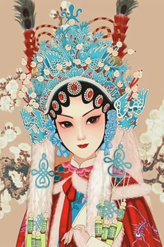 RUIYANMQ 1000 Pieces Puzzle Chinese Operas Art Poster Für Die Familie Stressabbau Lernspielzeug Xq551Zy von RUIYANMQ