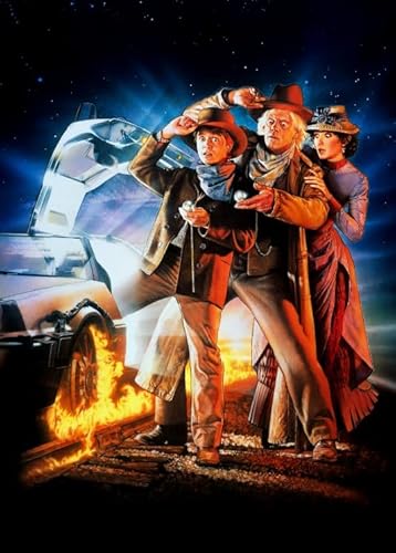 RUIYANMQ 1000 Teile Back Future Retro Classic Film Posters Puzzle für Lernspielzeug für Erwachsene und Kinder Qw446Zp von RUIYANMQ