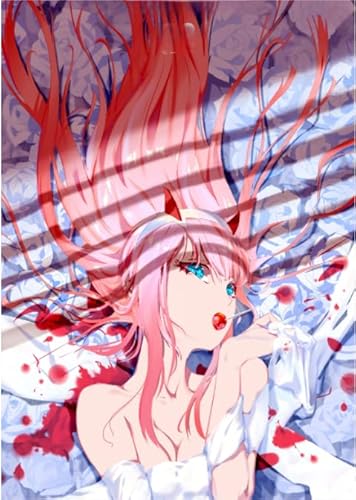 RUIYANMQ 1000-Teile-Puzzle Singer Japanese Anime Franxx Posters Lernspielzeug für Erwachsene Puzzles Qw346Zp von RUIYANMQ