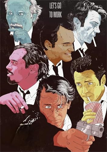 RUIYANMQ 1000-Teiliges Puzzle Retro-Film Reservoirs Dogs Wandkunst Poster Für Erwachsene Spielzeug Dekompressionsspiel Qz367Yk von RUIYANMQ