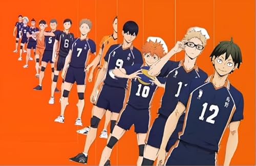 RUIYANMQ Japanese Animes Haikyuu!! Wall Art Poster 1000 Piece Puzzle Adult Toys Decompression Game Xq419Zy von RUIYANMQ