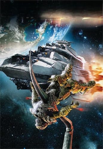 RUIYANMQ Jigsaw Puzzle 1000 Action Film Starships Poster for Adults Educational Toys Puzzles Gt61Zw von RUIYANMQ