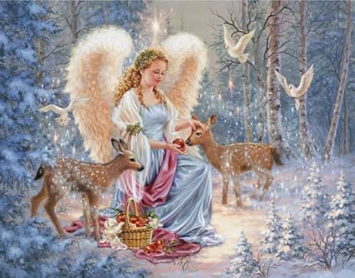 RUIYANMQ Jigsaw Puzzles 1000 Pieces Assembling Picture Angel for Adults Family Games Educational Toys Qz39Yk von RUIYANMQ