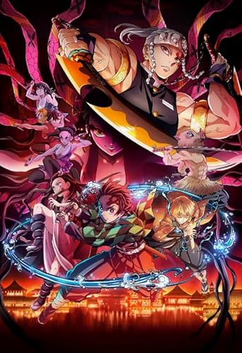 RUIYANMQ Jigsaw Puzzles 1000 Pieces Japanese Animes Nezuko Demons Posters Puzzles Educational Toy for Adults Qz221Yk RUIYANMQ Jigsaw Puzzles 1000 Pieces Japanese Animes Nezuko Demons Posters Puzzles Educational Toy for Adults Qz221Yk von RUIYANMQ