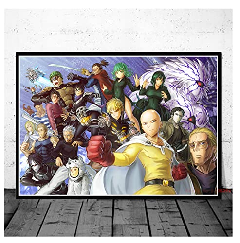 RUIYANMQ One Punch Man Poster Anime Wandkunst Puzzle 1000 Teile Erwachsene Für Erwachsene Kinder Spiele Lernspielzeug Px424Yk von RUIYANMQ