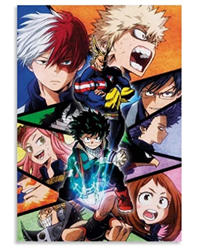 RUIYANMQ Puzzle 1000 Stück Anime My Academia Poster Holz Kinderspielzeug Dekompressionsspiel Vq200Zw von RUIYANMQ