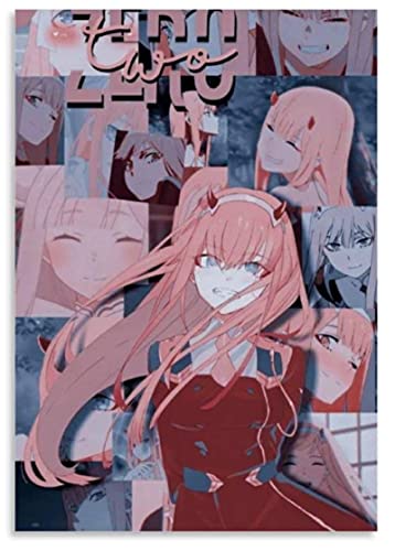 RUIYANMQ Puzzle 1000 Stück Anime Zero Two Poster Holz Kinderspielzeug Dekompression Spiel Vq671Zw von RUIYANMQ