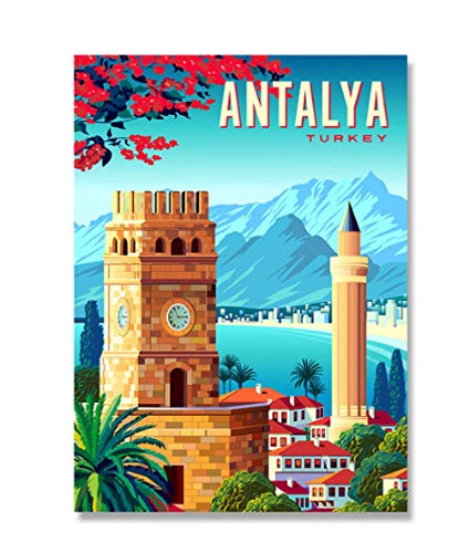 RUIYANMQ Puzzle 1000 Stück Türkei Dubai Südkorea Israel Philippinen Vintage Reisestädte Landschaft Poster Holz Für Erwachsene Kinder Spiele Lernspielzeug Wg171Vy von RUIYANMQ