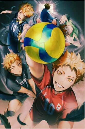 RUIYANMQ Puzzle 1000 Teile Japanese Animes Haikyu!! Poster for Adults Family Games Educational Toys Xq652Zy von RUIYANMQ