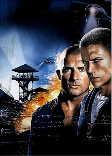 RUIYANMQ Puzzle 1000 Teile Klassischer Action-Thriller Film Prison.Break Poster Holz Für Erwachsene Kinder Spiele Lernspielzeug Kx269Zy von RUIYANMQ