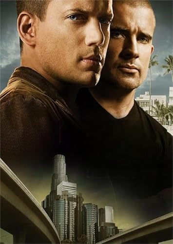 RUIYANMQ Puzzle 1000 Teilen Classic Action Film Prisonbreak Poster for Adult Family Decompression Toy Gt611Zw von RUIYANMQ