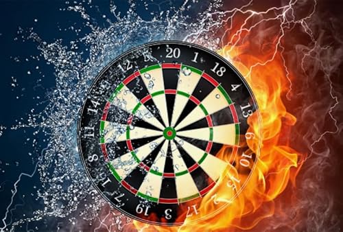 RUIYANMQ Puzzle 1000 Teilen Dartboards Art Poster Puzzle for Adult Family Decompression Games Gt219Zw von RUIYANMQ