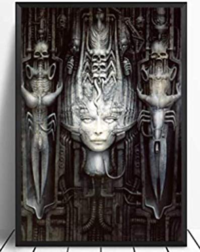 RUIYANMQ Puzzles 1000 Teile Zusammenbau Bild Hr Giger Li Ii Kunst Für Erwachsene Kinder Spiele Lernspielzeug Wq78Xz von RUIYANMQ