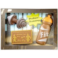 Schoko-Geschenkset "Fitness", 3-teilig, 125g von RUTH GMBH & CO.KG