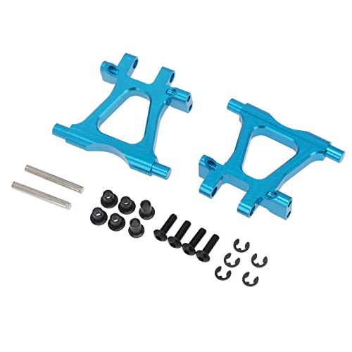 2 Stück Metall Rear Lower Suspension Arm for Tamiya TT02 TT-02 TT02T TT-02T 1/10 RC Auto Upgrades Teile Zubehör(Blauw) von RWEQUTES