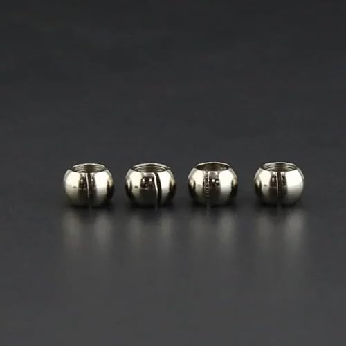 4 stücke Metall Niedrigen Reibung Suspension Ball 54559 for Tamiya TT02 1/10 RC Auto Upgrade Teile Zubehör von RWEQUTES