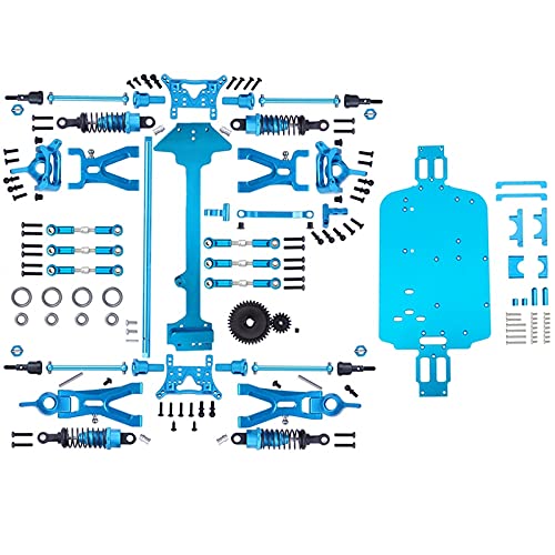 RWEQUTES 1 Satz komplettes Upgrade-Teile-Kit for WLtoys A959 A959 A969 A979 K929 1/18 RC-Car-Ersatzzubehör von RWEQUTES