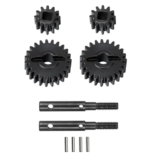 RWEQUTES AR45 F9 Portalachse Portalgetriebesatz 23T/12T und Portalachsschenkel for Axial SCX10 III Capra 1/10 RC Car Upgrades Teile von RWEQUTES