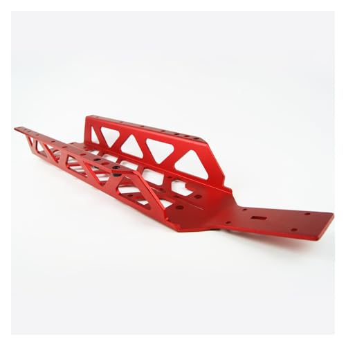 RWEQUTES Hauptchassis verlängert und Leichter for Rovan HPI Rovan Rofun Baja 5B 5T Buggy Truck 1/5(Red Lightened) von RWEQUTES