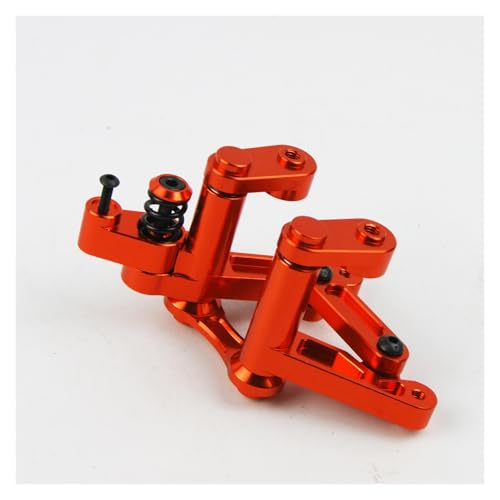 RWEQUTES Lenkservo-Saver-Wischer aus Aluminiumlegierung for Rovan HPI Rovan Rofun Baja 5B 5T Buggy Truck 1/5(Orange) von RWEQUTES