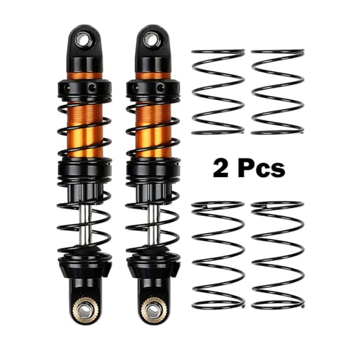 RWEQUTES Metall Stoßdämpfer Öl Dämpfer 70mm 80mm 90mm 100mm 110mm 120mm for RC Crawler Auto Axial SCX10 TRX4 Fernbedienung Spielzeug Teile(80mm) von RWEQUTES