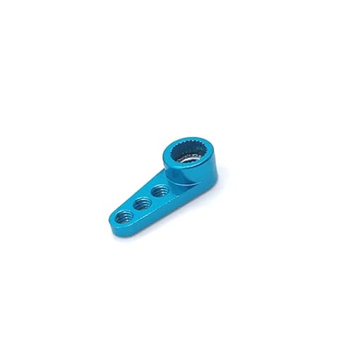 RWEQUTES Metall Upgrade 28T Servo Arm for WLtoys 1/28 284131 K969 K979 K989 K999 P929 P939 RC01 Mini-Q Mini-Z KYOSHO RC Auto Teile(Sky Blue) von RWEQUTES