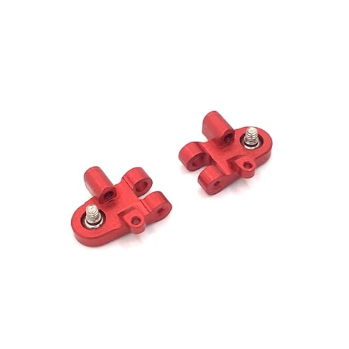 RWEQUTES Metall Upgrade modifizierte untere Schwinge for Mosquito Car 1/28 Mini-Q8 Mini-Q9 RC Autoteile(Rood) von RWEQUTES