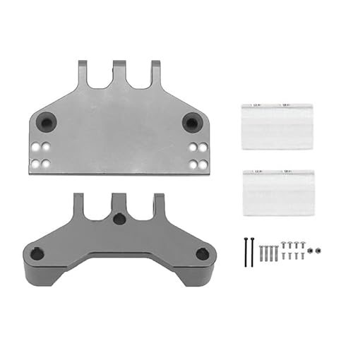 RWEQUTES Metallzugstangenhalterung und Servohalterung for MN128 MN86 MN86S MN86K MN86KS MN G500 1/12 RC Crawler Car Upgrade-Teile(Titanium) von RWEQUTES