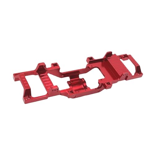 RWEQUTES RC Auto Chassis Rahmen Ersatzteile for Fcx24 1:24 Hobby Auto Ersatz DIY Zubehör(Rood) von RWEQUTES