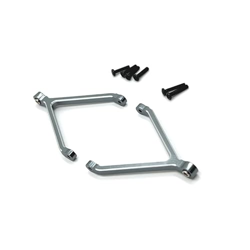 RWEQUTES for FMS 1/24 Xiaoqi FCX24 RC Auto Teile Metall Upgrade Änderung Chassis Feste Pull-up Stange(Titanium Color) von RWEQUTES