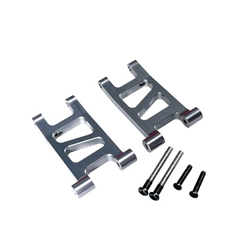 RWEQUTES for Mjx Hyper go 1/14 14301 14302 ferngesteuertes Auto geänderte zubehörteile verbesserte Metall hintere untere Schwinge(Titanium) von RWEQUTES