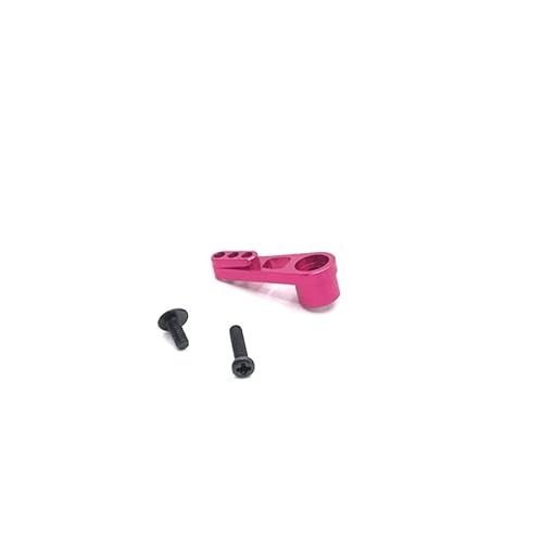 RWEQUTES for WLtoys 1/12 12428 12423 12429 Flyover Allgemeine Metall Upgrade Modifizierte Teile 25T Servo arm neun Farben(Pink) von RWEQUTES