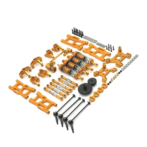 RWEQUTES for WLtoys 144001 124016 124017 124018 124019 Upgrade Metallbeschläge WLtoys Metallbeschläge(Gold) von RWEQUTES