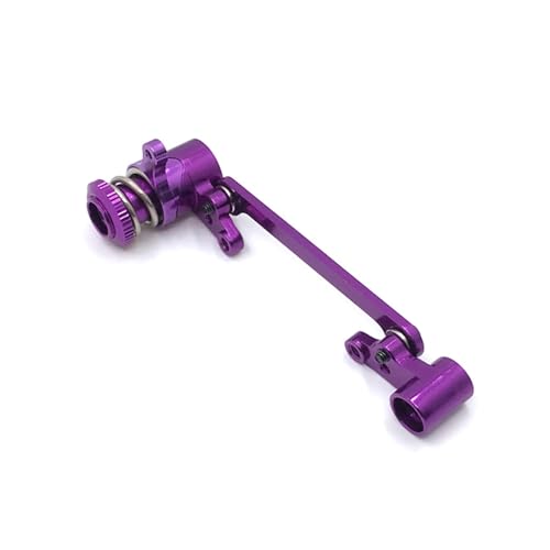 RWEQUTES for Wltoys 1:12 124016 124017 124018 124019 1:14 144001 144002 RC Auto Upgrade Teile Metall Lenkung Gruppe Montage Set(Purple) von RWEQUTES