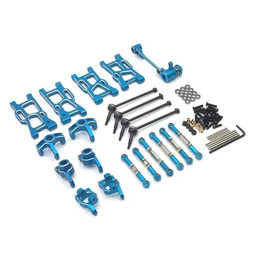 RWEQUTES for Wltoys 144010 144001 144001 124017 124016 124018 124019 RC Auto ersatzteile(Blauw) von RWEQUTES