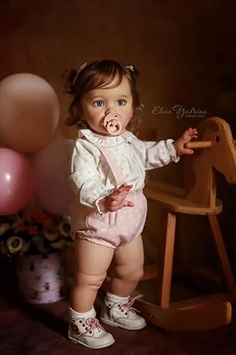 RXDOLL Big Size Reborn Baby Dolls Girl 26 Inch Reborn Toddler Dolls Real Looking Baby Dolls Lifelike Baby Dolls Girl Toddler Reborn Doll Realistic Baby Dolls for Age 3+ von RXDOLL