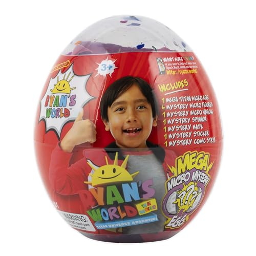 RYAN'S WORLD 931774.002 Movie Mega Microverse Egg, Mixed von RYAN'S WORLD