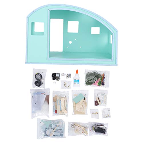 Ryttgop DIY Kit Tiny Home Kit DIY Miniature Dollhouse Kit Plus staubsichere und Musikbewegung für Valentinstag Geschenkidee von RYTTGOP